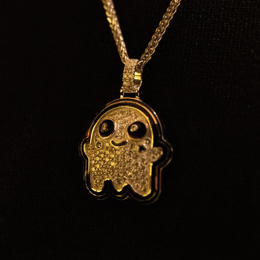 Custom Diamond Logo Pendant