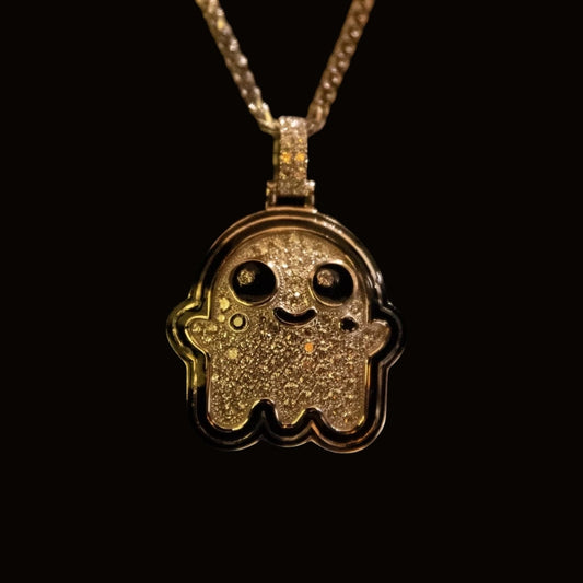 Custom Diamond Logo Pendant