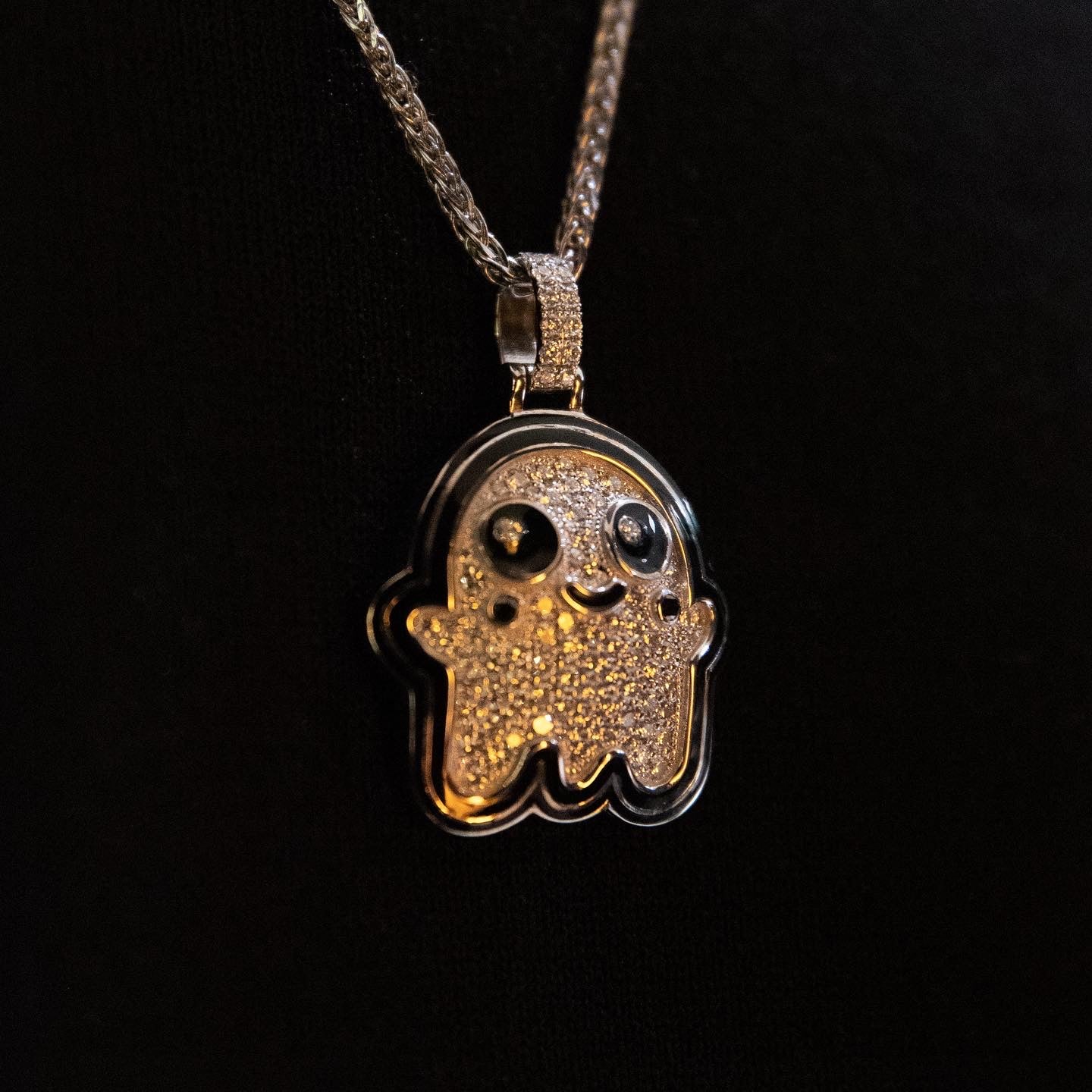 Custom Diamond Logo Pendant