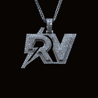 Custom Diamond Initial Pendant