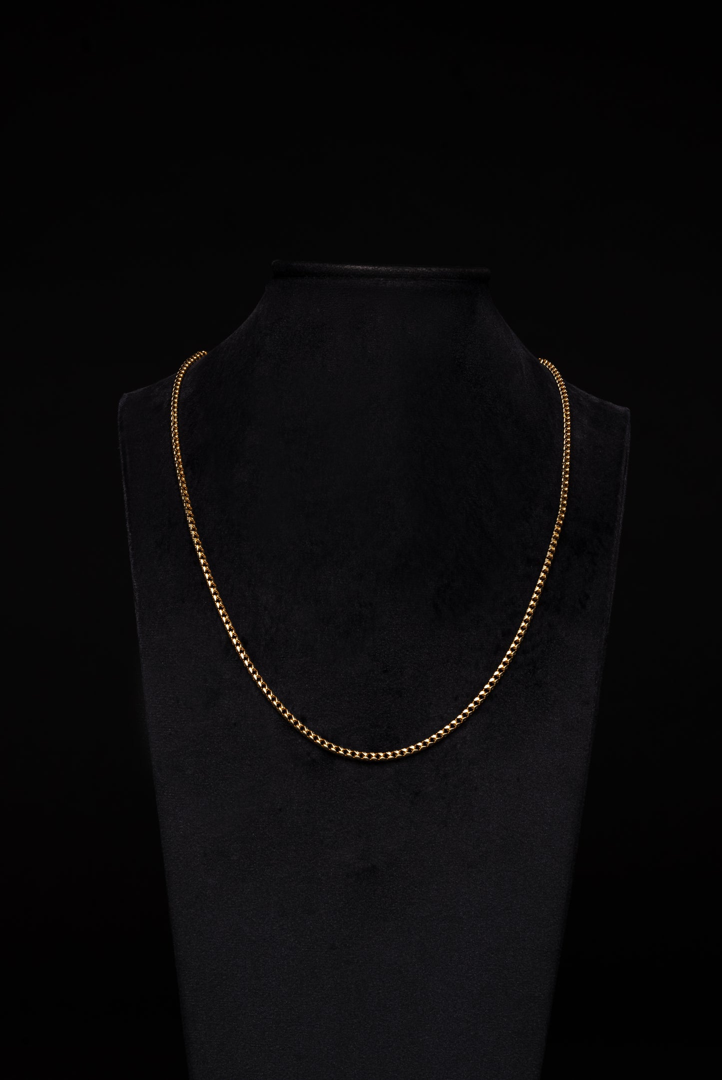 4mm Franco 18k Solid Rose Gold Chain