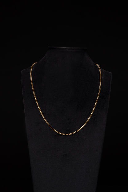 4mm Franco 18k Solid Rose Gold Chain