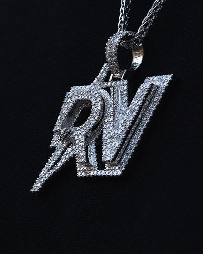 Custom Diamond Initial Pendant