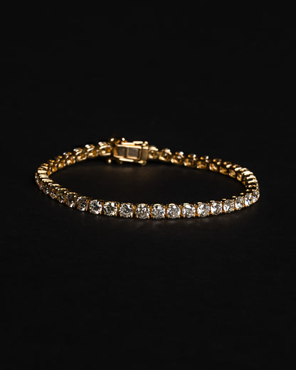 18 pt Diamond Tennis Bracelet 18k Solid Gold 9.08ctw
